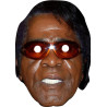 Maska papierowa James Brown – na twarz, z gumką