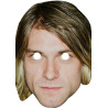 Maska papierowa Kurt Cobain – na twarz, z gumką