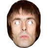 Maska papierowa Liam Gallagher – na twarz, z gumką
