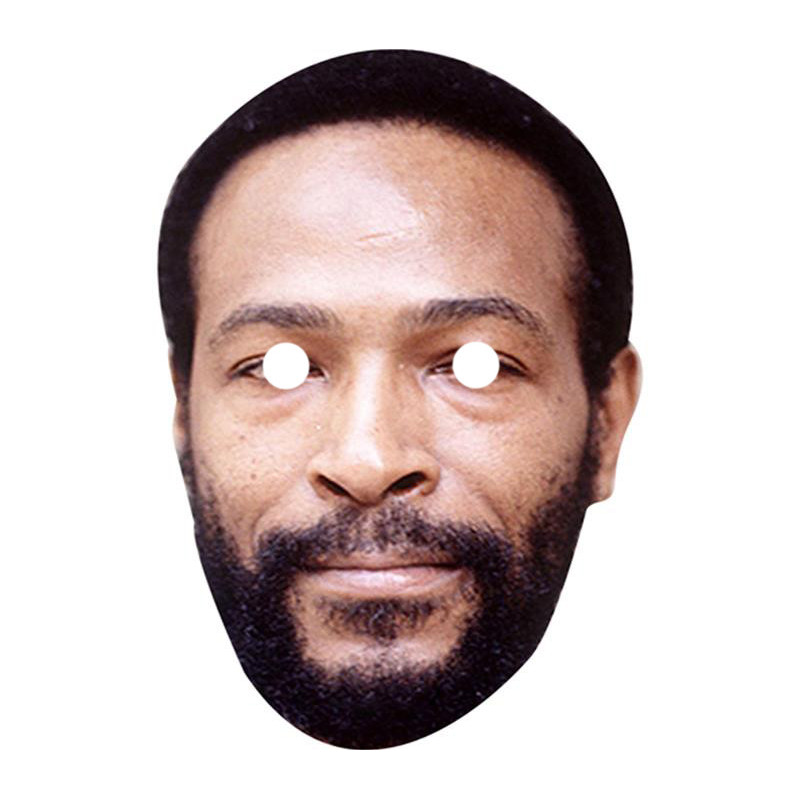 Maska papierowa Marvin Gaye – na twarz, z gumką