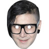 Maska papierowa Skrillex – na twarz, z gumką