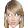 Maska papierowa Taylor Swift – na twarz, z gumką