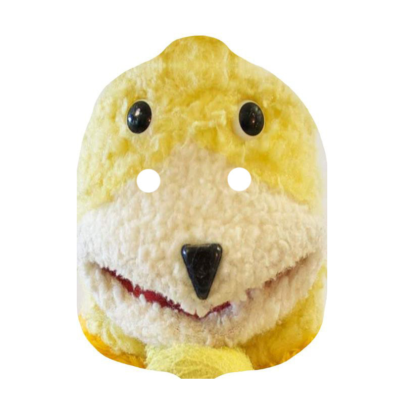 Maska papierowa Mr Oizo – na twarz, z gumką
