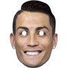 Maska papierowa Cristiano Ronaldo – na twarz, z gumką