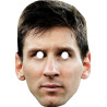 Maska papierowa Lionel Messi – na twarz, z gumką