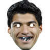 Maska papierowa Luis Suarez – na twarz, z gumką