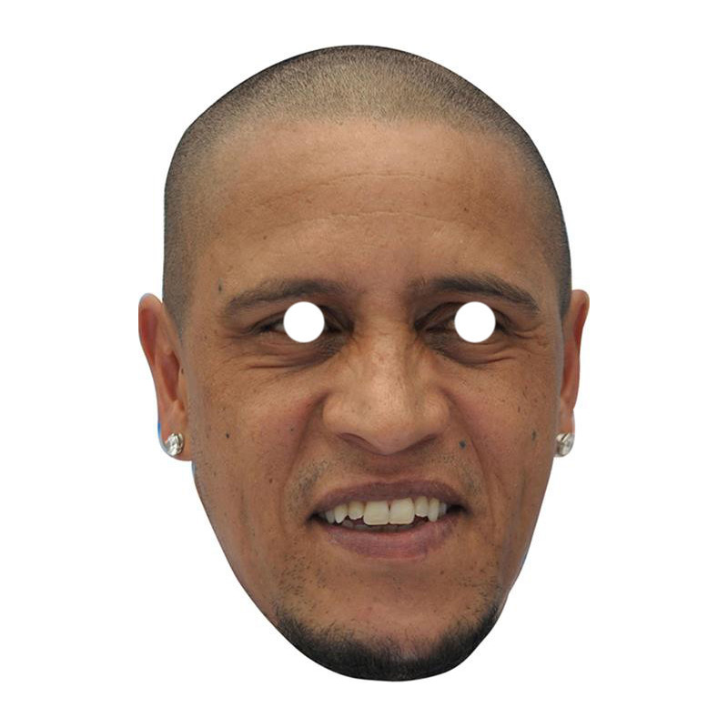 Maska papierowa Roberto Carlos – na twarz, z gumką