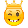 E007. Maska papierowa Emoji – na twarz, z gumką