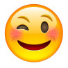 E021. Maska papierowa Emoji – na twarz, z gumką