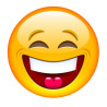 E030. Maska papierowa Emoji – na twarz, z gumką