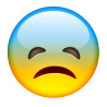 E042. Maska papierowa Emoji – na twarz, z gumką