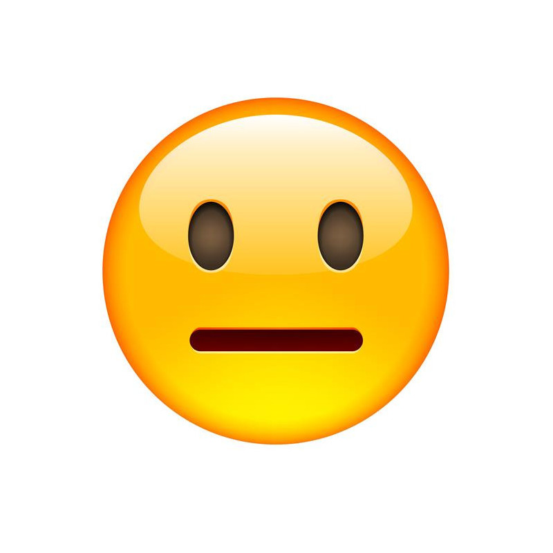 E076. Maska papierowa Emoji – na twarz, z gumką